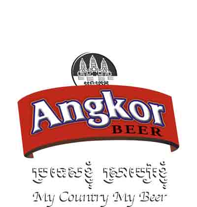 Angkor Beer,  My Country, My Beer.