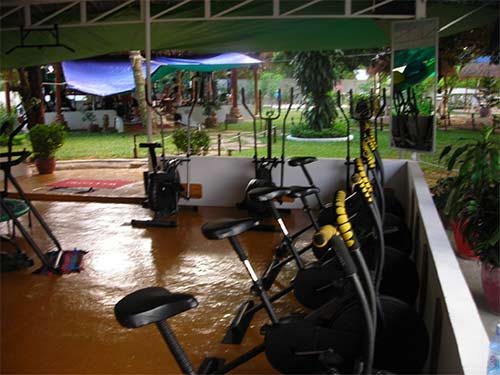 Fitness & Boxing Resort.  Sihanoukville, Cambodia.  Pierre.