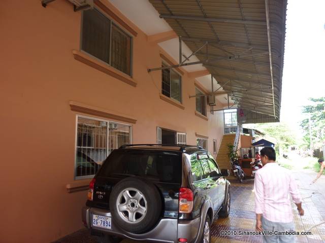 New Ponleu Phkay Guesthouse in Sihanoukville, Cambodia.