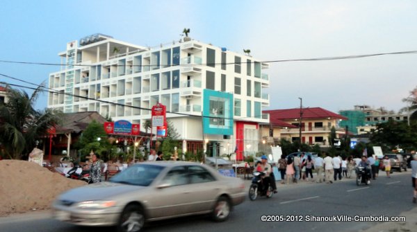 Holiday Hotel in Sihanoukville, Cambodia.