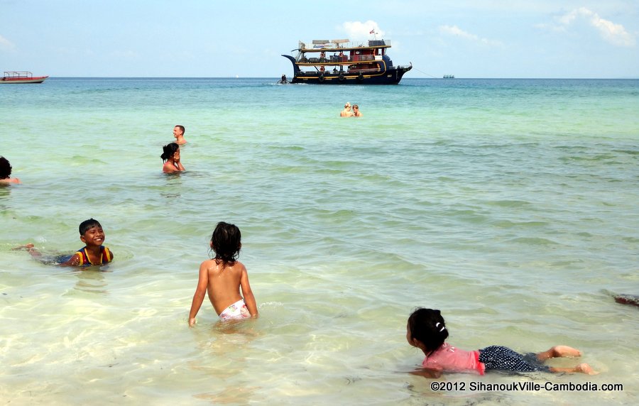 Sun Island Eco Resort on Koh Rong Samloem Island in Sihanoukville, Cambodia.
