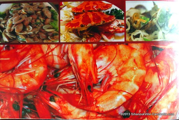 M'lop Chrey Poki Seafood Restaurant in Sihanoukville, Cambodia.