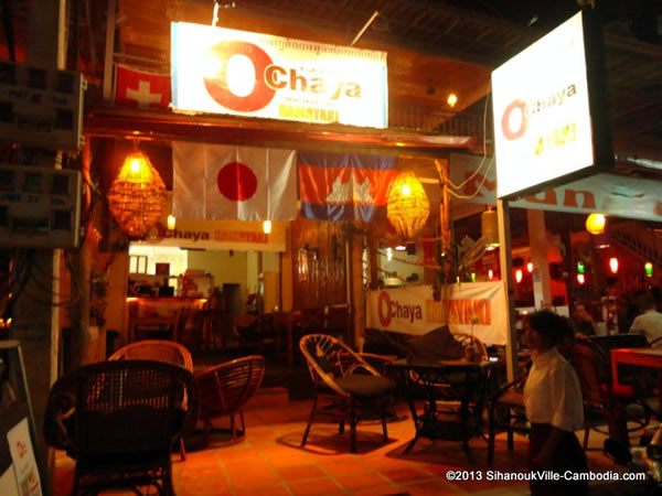 Japanese Restaurants in SihanoukVille, Cambodia.