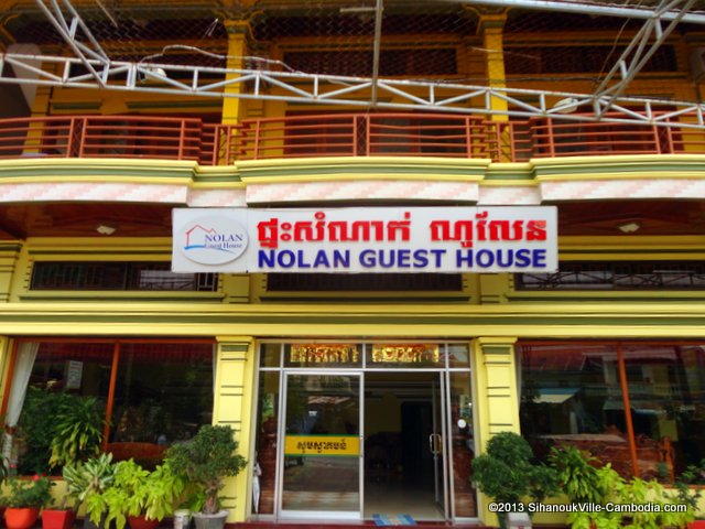 Nolan Guesthouse in SihanoukVille, Cambodia.