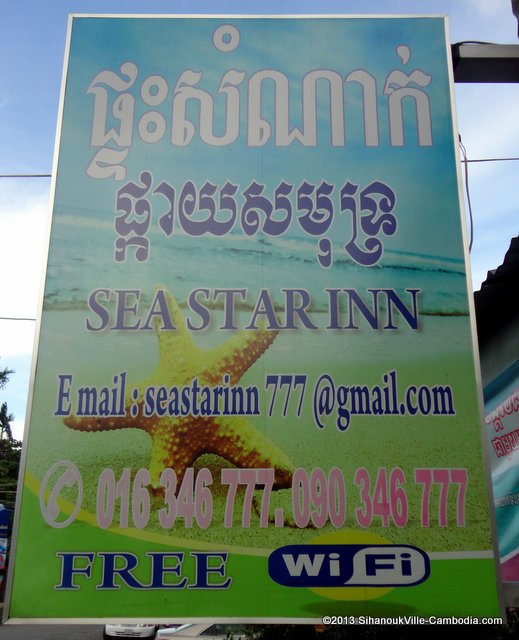 Sea Star Inn in SihanoukVille, Cambodia.