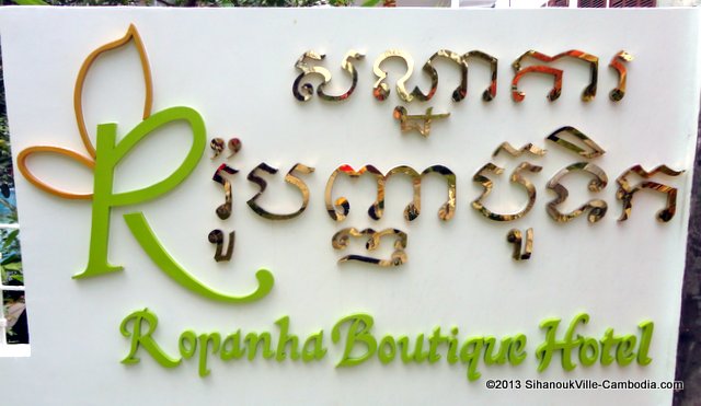 Ropanha Boutique Hotel in SihanoukVille, Cambodia.