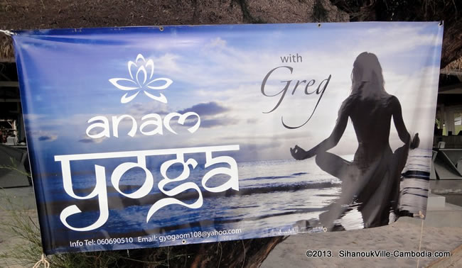 Anam Yoga with Greg in SihanoukVille, Cambodia.
