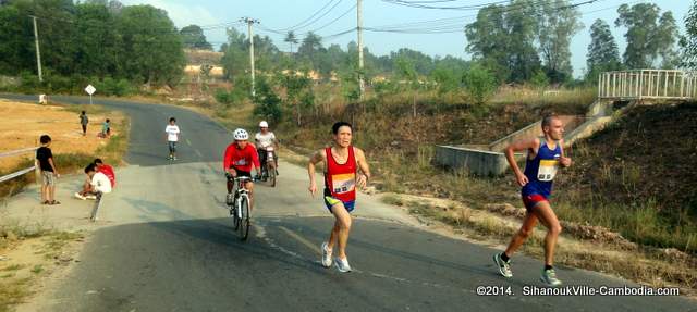 3rd SihanoukVille International Half Marathon.  Sihanoukville, Cambodia.
