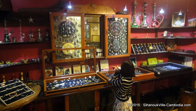 Seaspirals Jewelry and Art Store in SihanoukVille, Cambodia.