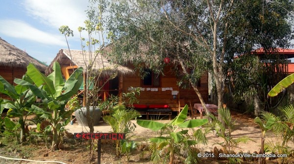 Otres Jungle Resort in SihanoukVille, Cambodia.