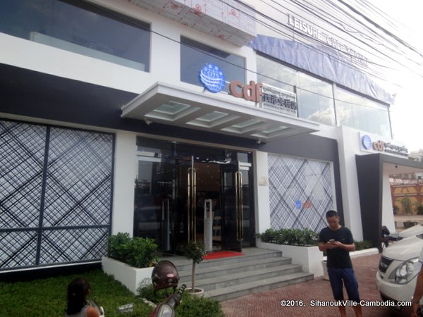 SihanoukVille Duty Free Store in SihanoukVille, Cambodia.