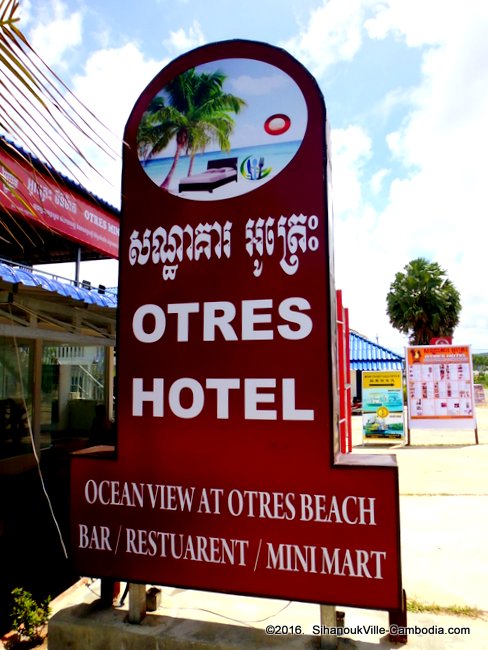 Otres Hotel in SihanoukVille, Cambodia.