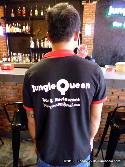 Jungle Queen Restaurant & Bar in SihanoukVille, Cambodia.