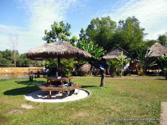 Hacienda Rooms & Restaurant in Otres Village. Sihanoukville, Cambodia.