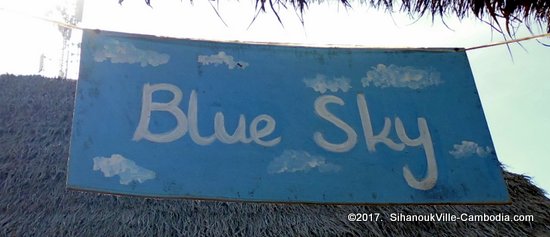 Blue Sky Bungalows in SihanoukVille, Cambodia.