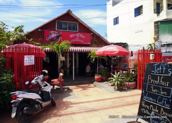 The Amsterdam Restaurant and Bar in SihanoukVille, Cambodia.