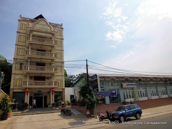 Pearl Platinum Hotel in SihanoukVille, Cambodia.