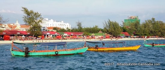 Island Cruise to Koh Rong Samloem in Sihanoukville, Cambodia.