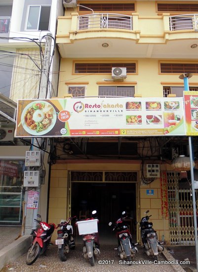 Resto Jakarta Indonesion Food in SihanoukVille, Cambodia.
