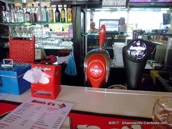Stevie C's Sports Bar in Sihanoukville, Cambodia.