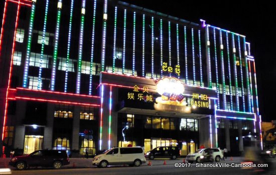 Jin Bei Casino in SihanoukVille, Cambodia.