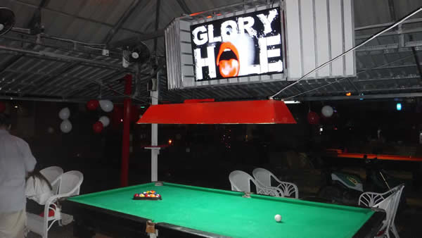 Glory Hole Bar in SihanoukVille, Cambodia.