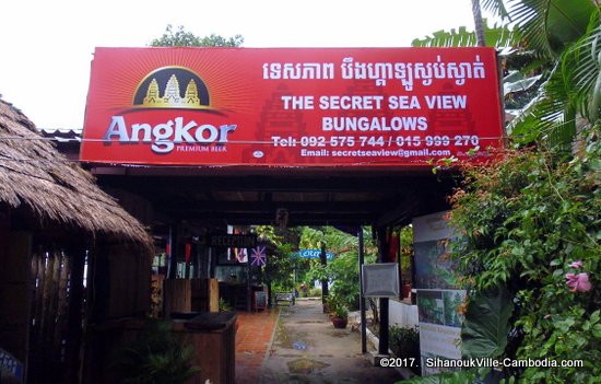 The Secret Seaview Bungalows in SihanoukVille, Cambodia.