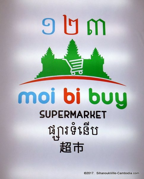 Moi Bi Buy Supermarket in SihanoukVille, Cambodia.