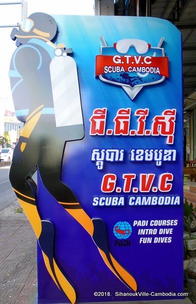 GTVC Scuba Cambodia in SihanoukVille, Cambodia.