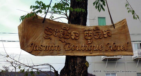 Jasmin Boutique Hotel in SihanoukVille, Cambodia.