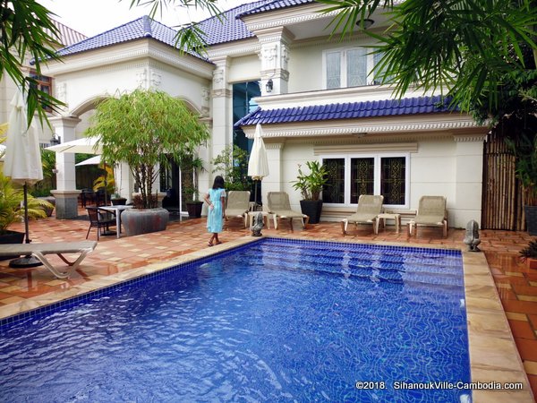Villa D'Artagnan Luxury Villa Resort in SihanoukVille, Cambodia.