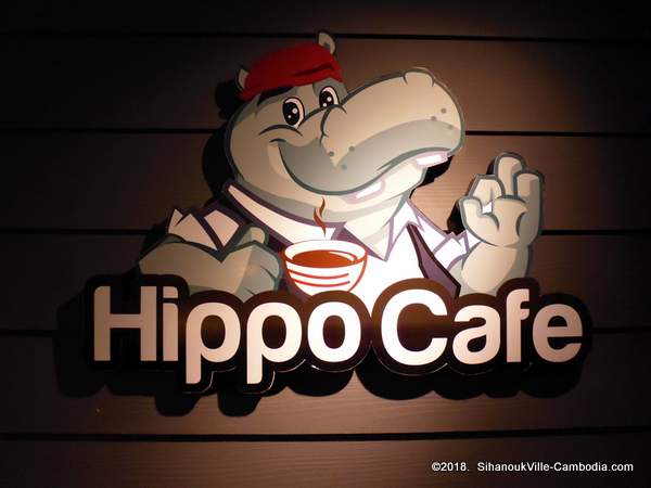 Hippo Cafe and Im Aroi Thai Restaurant and Cafe in SihanoukVille, Cambodia.
