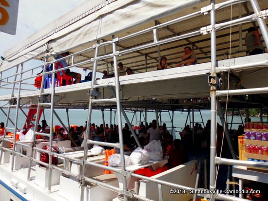 Nautilus Ferry in SihanoukVille, Cambodia.