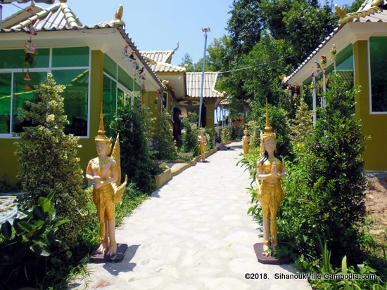 The Gold Mountain Resort in Ream National Park.  SihanoukVille, Cambodia.