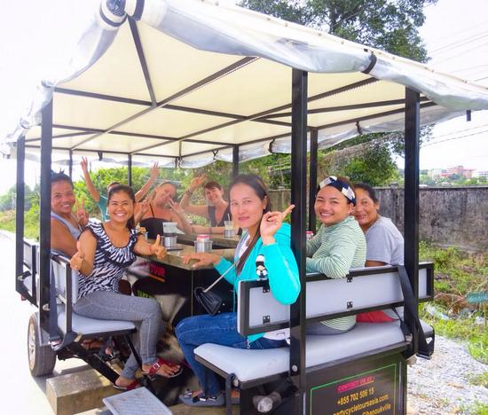 Party Cycle Tours in SihanoukVille, Cambodia.