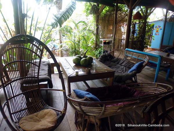 Wish You Were Here Guesthouse in Sihanoukville, Cambodia.
