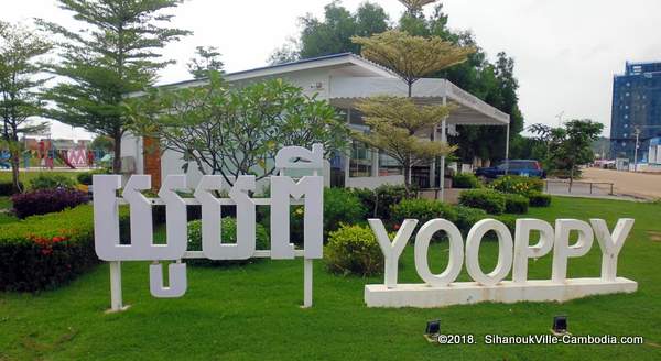 Yoopy Thai Cafe and Desserts in SihanoukVille, Cambodia.