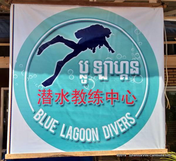 Blue Lagoon Divers in SihanoukVille, Cambodia.