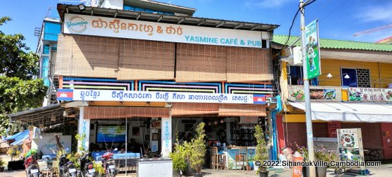 Yasmine Restaurant in SihanoukVille, Cambodia.