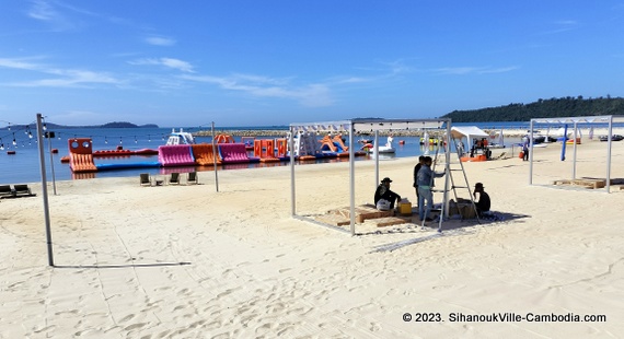 Summer Bay Beach Club & Cabins in SihanoukVille, Cambodia.