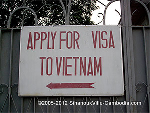 Vietnam Consulate.  Sihanoukville, Cambodia.