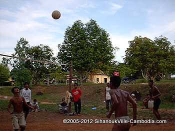 volleyball at the farm