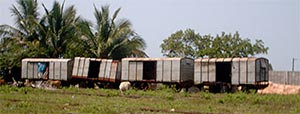 old train cars in sihanoukville