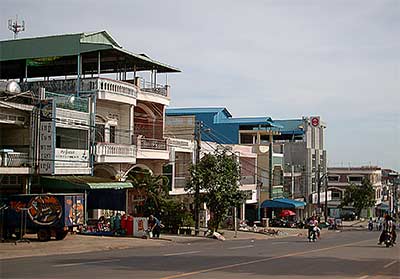 downtown, sihanoukville, cambodia