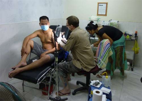 sinville tattoo, sihanoukville, cambodia