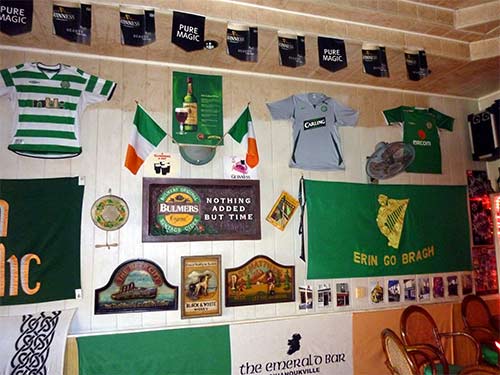 The Emerald Irish Pub in Sihanoukville, Cambodia.  Irish Pub.