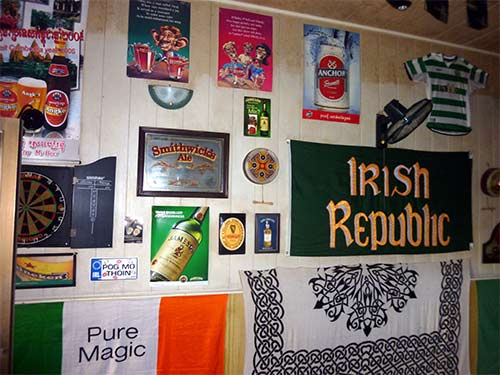 The Emerald Irish Pub in Sihanoukville, Cambodia.  Irish Pub.