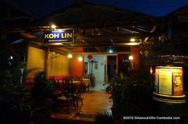 koh lin restaurant, sihanoukville, cambodia