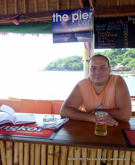 The Pier Bar.  Sihanoukville, Cambodia.