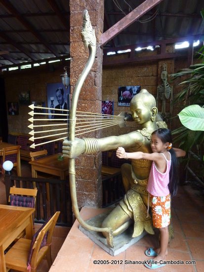 The Beer House in Sihanoukville, Cambodia.  At The Snake House.